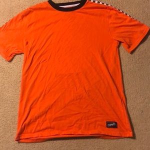 Short sleeve checkered tee